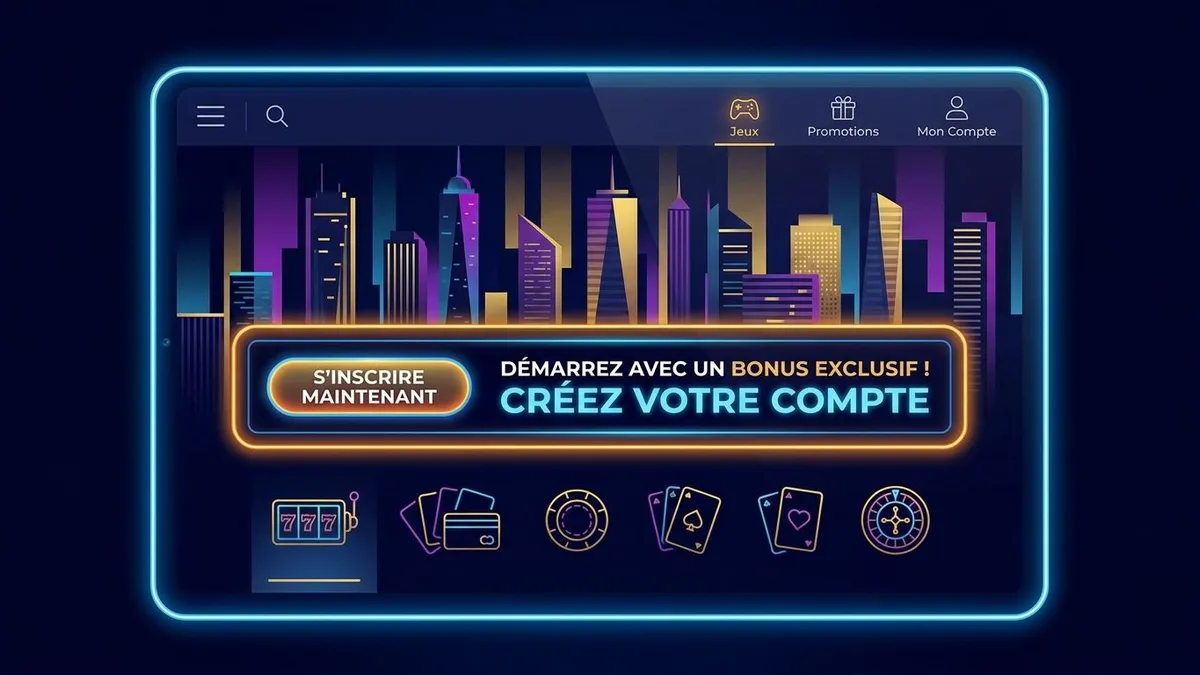 Inscription avec bonus